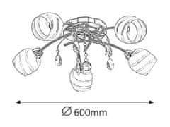 Rabalux MELISSA stropné svietidlo 2622