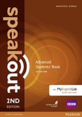 Antonia Clare: Speakout Advanced Student´s Book with Active Book with DVD with MyEnglishLab, 2nd