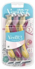 Gillette Venus 3 Dragonfruit Pohotové Holítka, Balenie 6