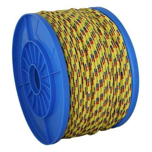 Strend Pro Lano Strend Pro MDB200Y, 5 mm, žlto-modro-červené, PP, nos. 119 kg, L-130 m