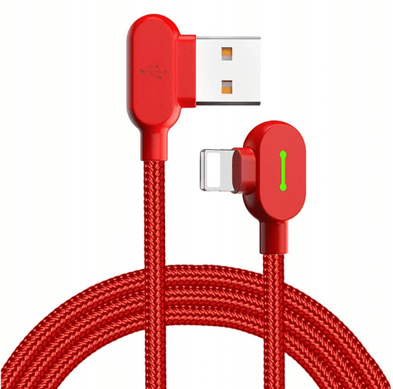 Mcdodo USB KÁBEL - APPLE LIGHTNING MCDODO 0,5 M ČERVENÝ CA-4675