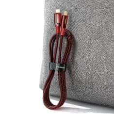 Mcdodo MCDODO FROST CABLE USB TYP C PD 2.0 QC 4.0 5A 100W 2M ČERVENÝ CA-8124