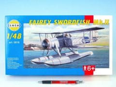 shumee Model Fairey Swordfish Mk.2 26,4x29cm v krabici 34x19x5,5cm