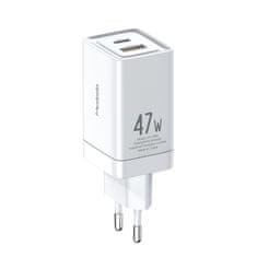 Mcdodo GAN, MCDODO MINI NABÍJAČKA 2X USB/USB-C PD QC - 47W CH-8580