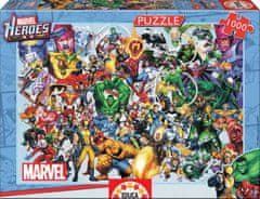 EDUCA Puzzle Hrdinovia Marvel 1000 dielikov