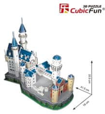 CubicFun 3D puzzle National Geographic: Neuschwanstein 121 dielikov