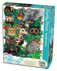 Cobble Hill Rodinné puzzle Safari deti 350 dielikov