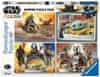 Ravensburger Puzzle Star Wars: Mandalorian 4x100 dielikov