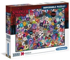 Clementoni Puzzle Impossible: Netflix Stranger Things 1000 dielikov