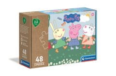 Clementoni Play For Future Puzzle Prasiatko Peppa 3x48 dielikov