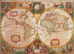 Clementoni Puzzle Historická mapa 1000 dielikov