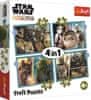 Trefl Puzzle Star Wars: Mandalorian 4v1 (35,48,54,70 dielikov)