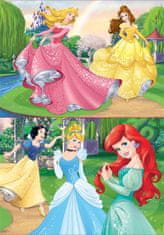 EDUCA Puzzle Disney princeznej 2x20 dielikov