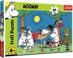 Trefl Puzzle Moomins MAXI 24 dielikov