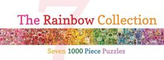 Cobble Hill Puzzle Farby dúhy: Zelená 1000 dielikov