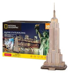 CubicFun 3D puzzle National Geographic: Empire State Building 66 dielikov