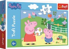 Trefl Puzzle Prasiatko Peppa: Zábava s priateľmi 60 dielikov