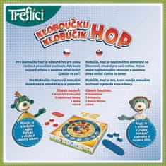 Trefl Hra Klobúčika, hop! Treflíci