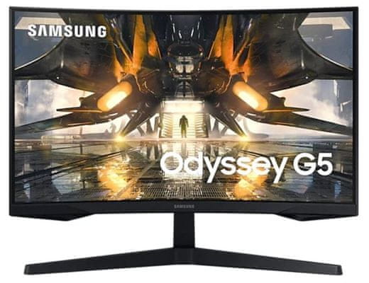 zakrivený herný monitor Samsung Odyssey G55A LS32AG550EUXEN 32 palcov 16:9 HDR