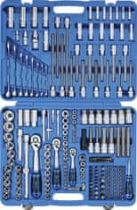 BGS technic Gola sada 1/4", 3/8", 1/2"; 213 dielov - BGS 2259