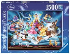 Ravensburger Puzzle Disney - magická kniha rozprávok 1500 dielikov