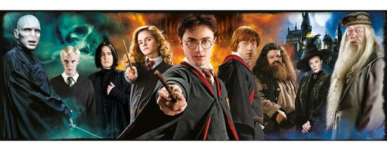 Clementoni Panoramatické puzzle Harry Potter 1000 dielikov