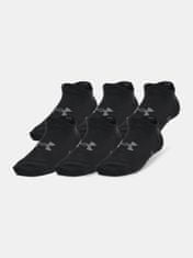 Ponožky UA Yth Essential No Show 6pk-BLK M