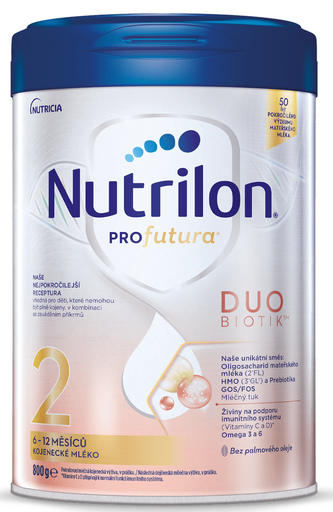 Nutrilon Profutura DUOBIOTIK 2 dojčenské mlieko 800 g 6+