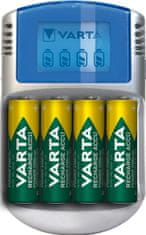 VARTA LCD Charger + 4 AA 2600 mAh R2U & 12V & USB 57070201451