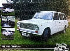 RETRO-AUTA© Puzzle č. 5 VAZ 2102 Combi (1985) 500 dielikov