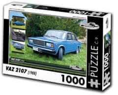 RETRO-AUTA© Puzzle č. 9 Vaz 2107 (1988) 1000 dielikov