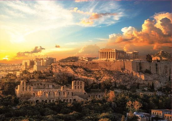 EDUCA Puzzle Atény: Akropola 1000 dielikov