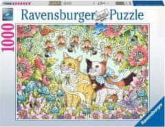 Ravensburger Puzzle Mačacie priateľstvo 1000 dielikov