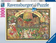 Ravensburger Puzzle Veselé panie z Windsoru 1000 dielikov
