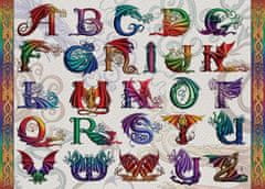 Ravensburger Puzzle Dračia abeceda 1000 dielikov