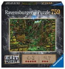 Ravensburger Únikové EXIT puzzle Tajomný chrám 759 dielikov