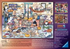 Ravensburger Puzzle Crazy Cats: Jesenná hostina 1000 dielikov