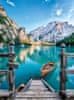 Puzzle Jazero Braies, Taliansko 500 dielikov