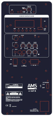 AMS A 102 TB aktivní reprobox s USB/SD přehrávačem