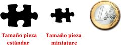 EDUCA Miniatúrne puzzle Svet 1000 dielikov