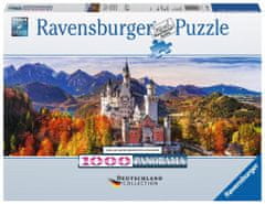 Ravensburger Panoramatické puzzle Zámok Neuschwanstein 1000 dielikov