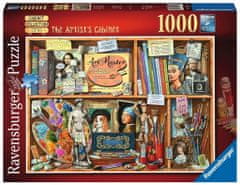 Ravensburger Puzzle Cabinet Collection 1: Umelcova polica 1000 dielikov