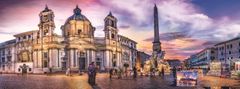 Trefl Panoramatické puzzle Piazza Navona, Rím 500 dielikov