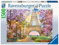 Ravensburger Puzzle Romantický Paríž 1500 dielikov