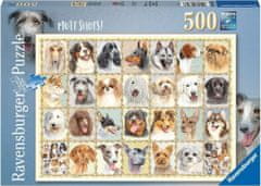 Ravensburger Puzzle Portréty psov 500 dielikov