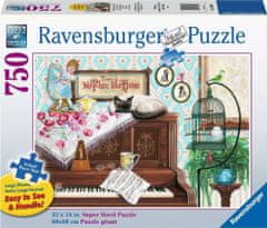 Ravensburger Puzzle Mačka na klavíri XL 750 dielikov