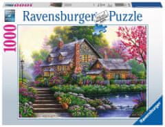 Ravensburger Puzzle Romantická chata 1000 dielikov