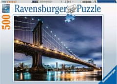 Ravensburger Puzzle New York: Mesto, ktoré nikdy nespí 500 dielikov