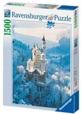 Ravensburger Puzzle Zimný Neuschwanstein 1500 dielikov