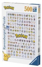 Ravensburger Puzzle Pokémon: Prvých 151 druhov 500 dielikov